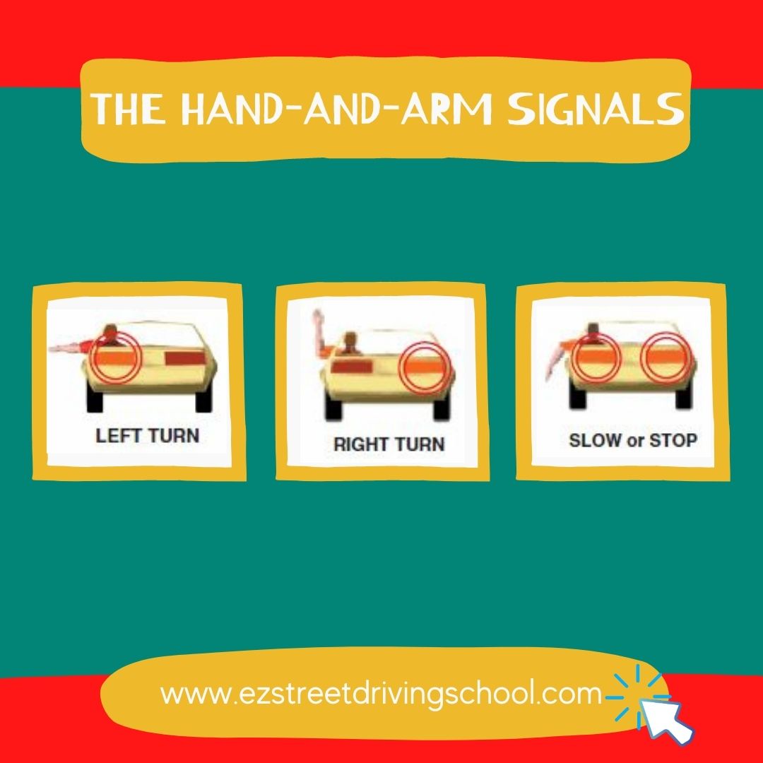 Hand Arm Signal-How to pass DMV road test